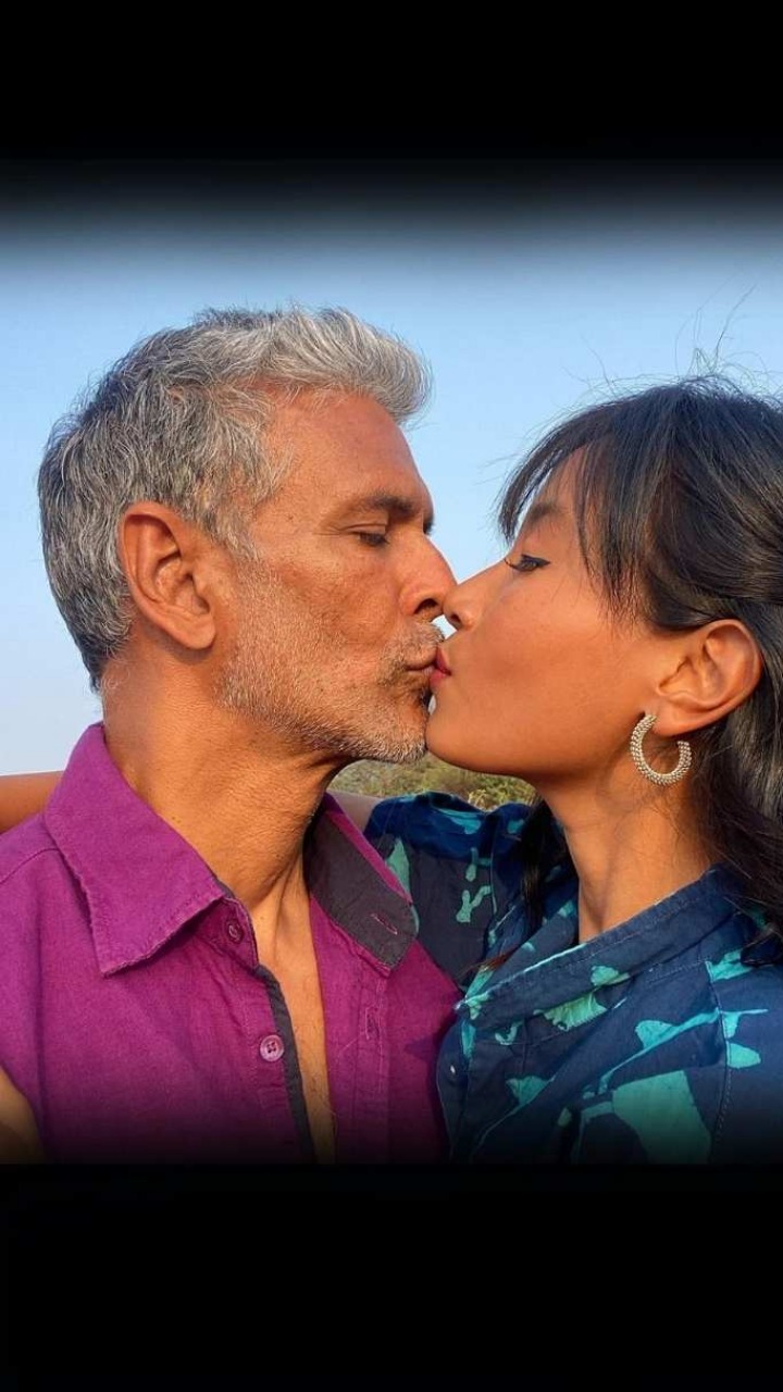 Milind Soman & Ankita Konwar Are Giving Major Couple Selfie Goals!