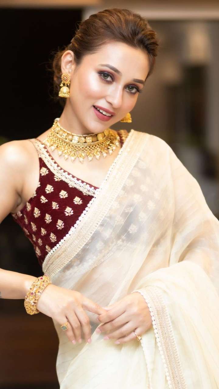 Mimi Chakraborty Hottest Saree Blouse Designs