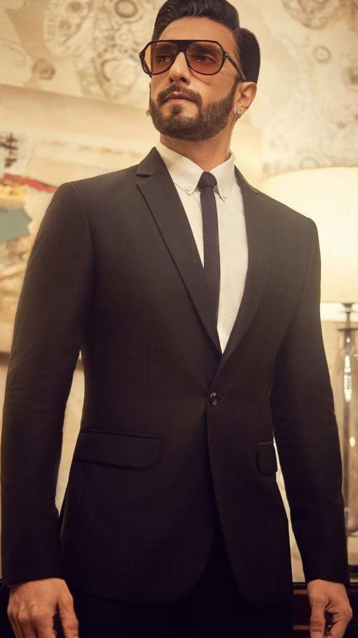 Ranveer Singh Is Suited Up Like A Gentleman In Black Formals