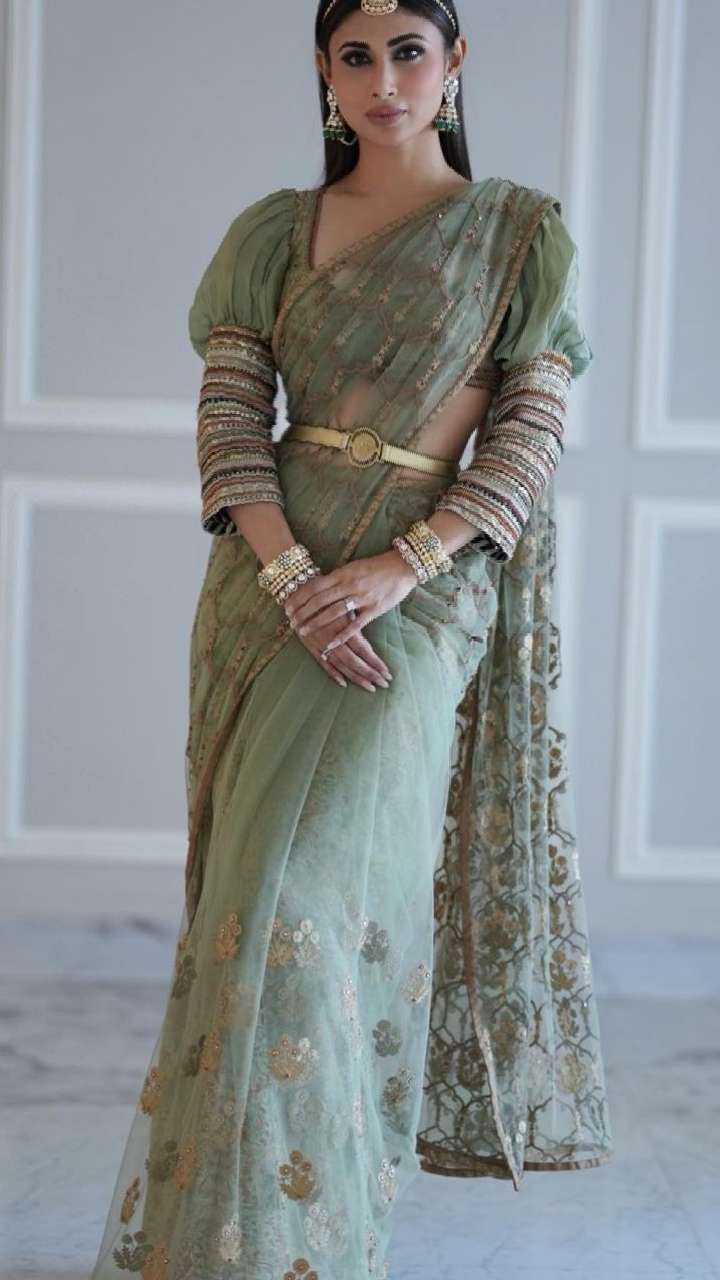 Designer Silk Sarees for Wedding Reception in Green | New Fancy Silk Sare