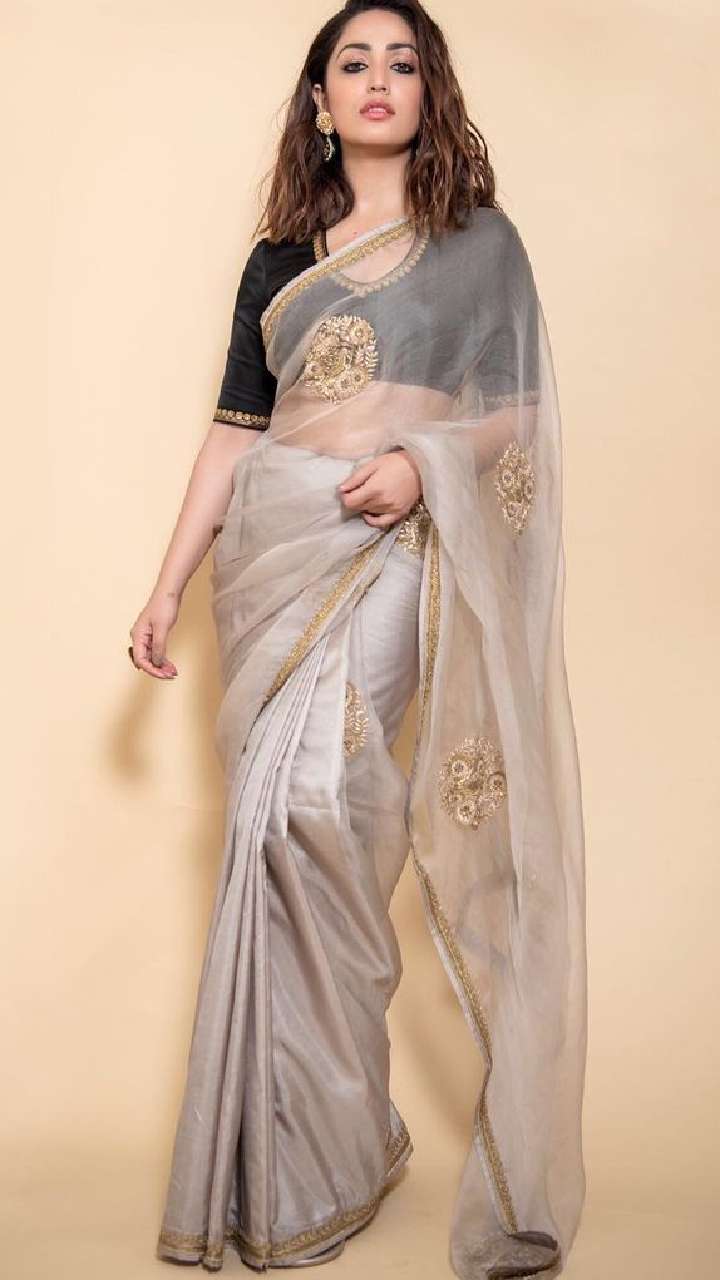 Yami Gautam Blouse designs, Blouse designs For Saree