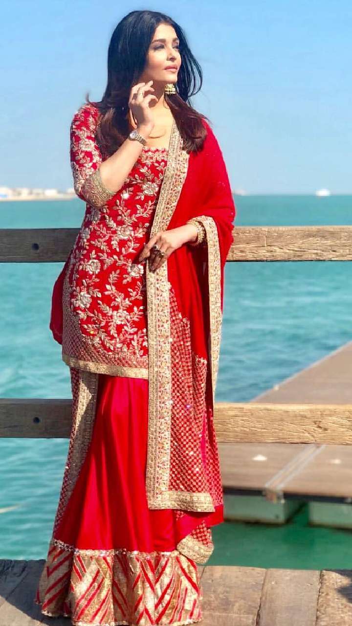 Aishwarya pink suit look copied by Nita Ambani - IndiaTV News – India TV