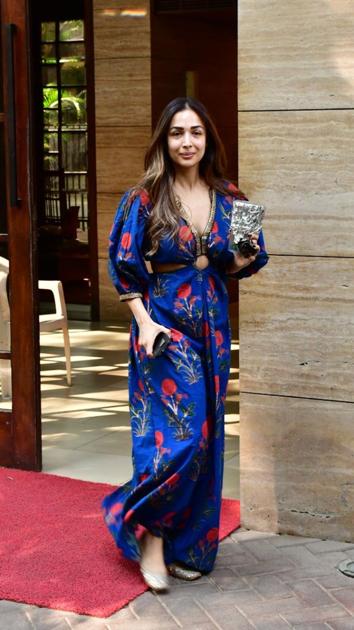 Malaika Arora Steps Out In Blue And We Cant Take Our Eyes Off Her
