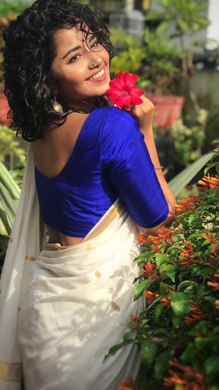 720px x 1280px - Anupama Parameswaran Saree Look| Trendy Saree Designs