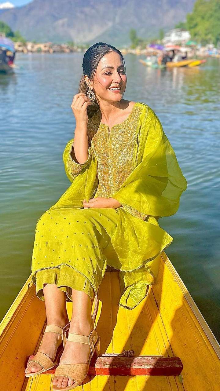 Hina Khan Summer Suit Collection