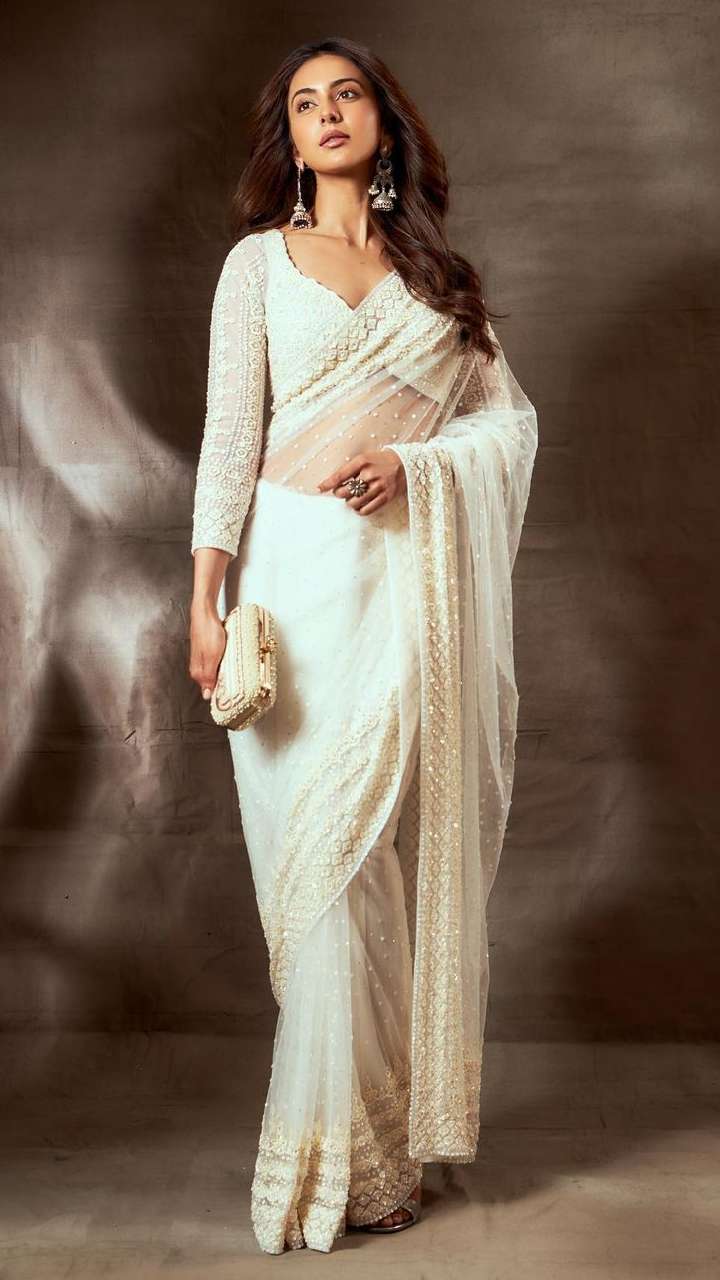 Rakul Preet Singh Inspired Trendy Saree Designs: Get A Perfect Saree Look  For Summer Wedding