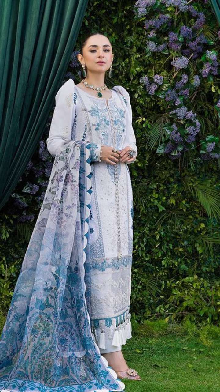 Buy online Embroidered Semi-stitched Straight Pant Suit Set from Suits &  Dress material for Women by Afsana Anarkali for ₹1329 at 73% off | 2024  Limeroad.com