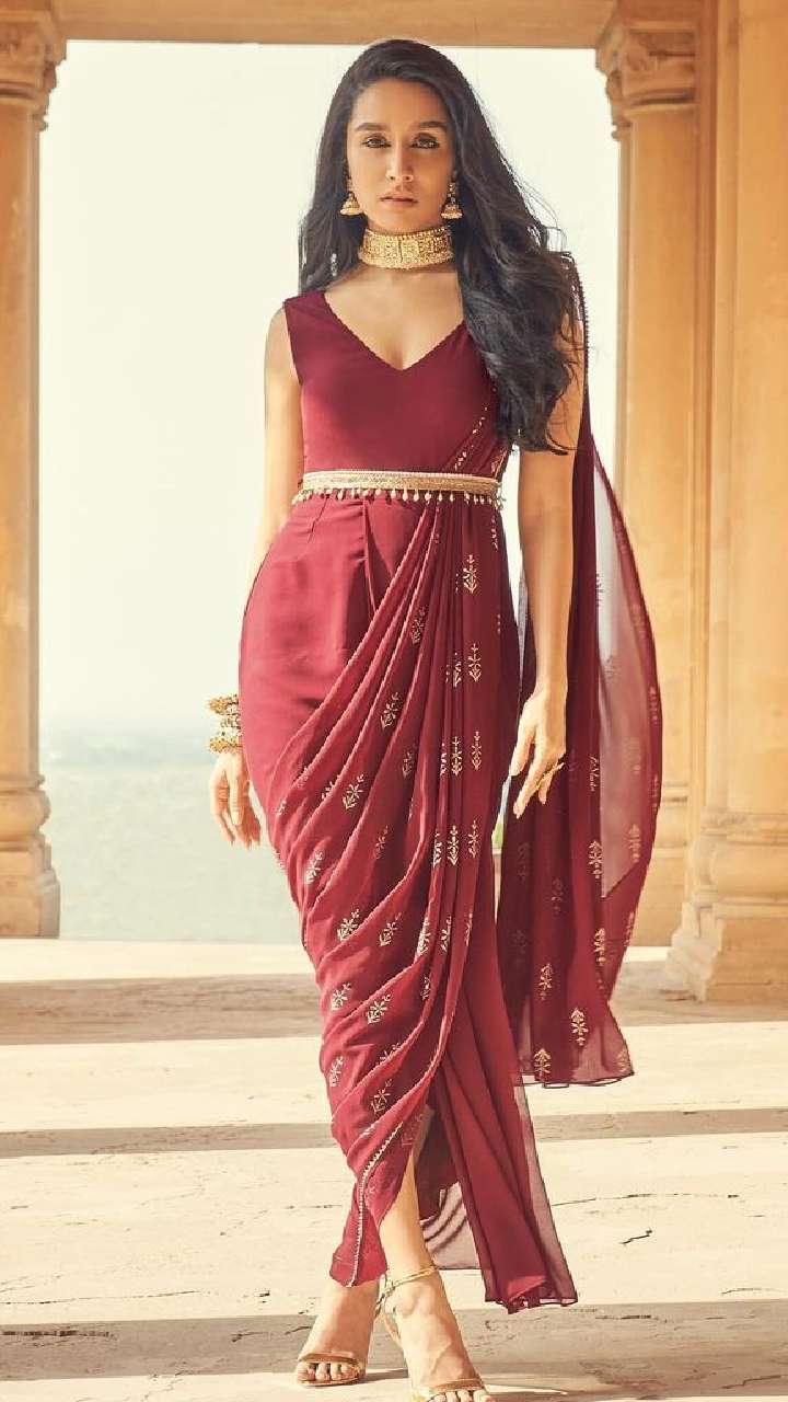 Indo Western Style saree – Suzy Smith