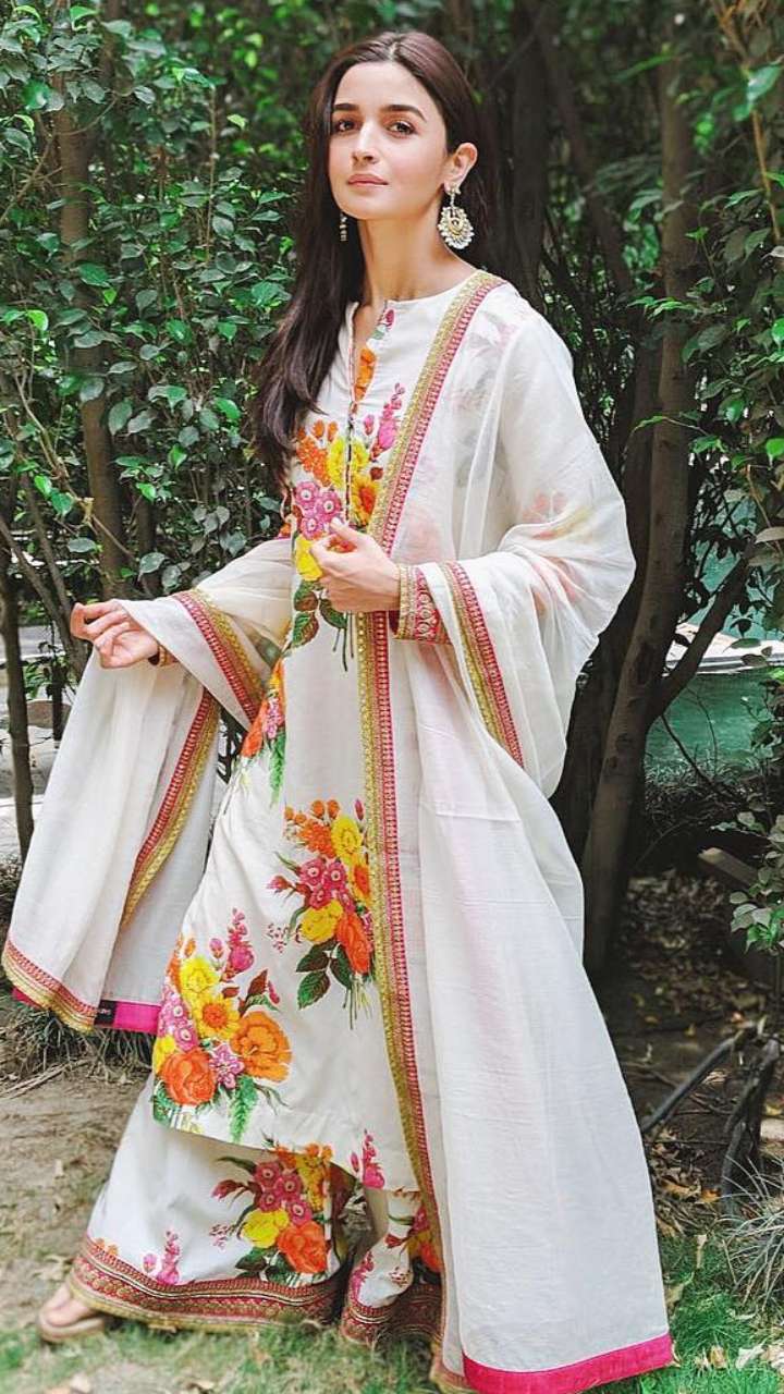 Buy Designer Alia Bhatt Georgette Printed STITCHED Kurti for Girl&women Long  Kurti for Women,indian Dress,wedding Kurti,gown Set,dresses,top Online in  India - Etsy