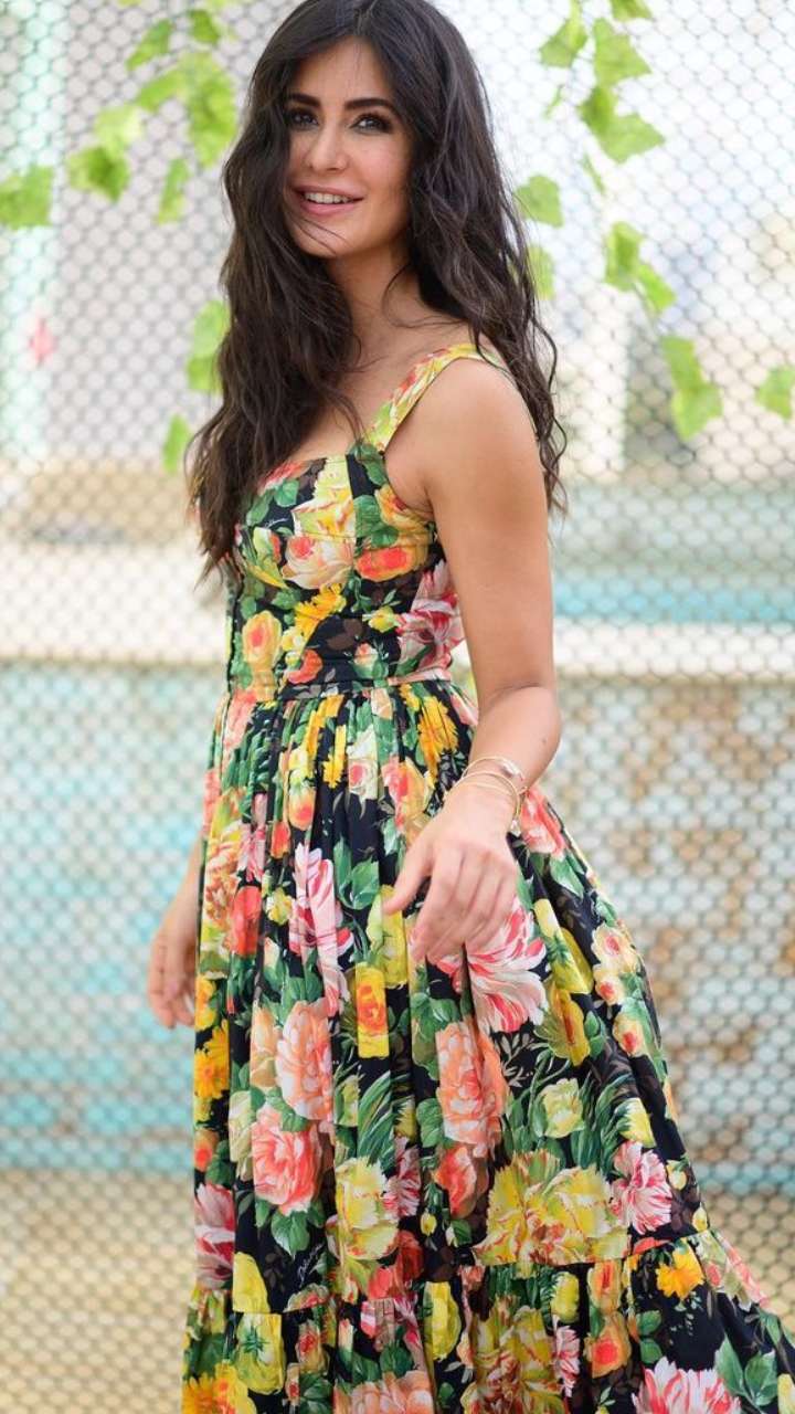 Katrina Kaif Inspired Stylish Floral Outfits For Monsoon