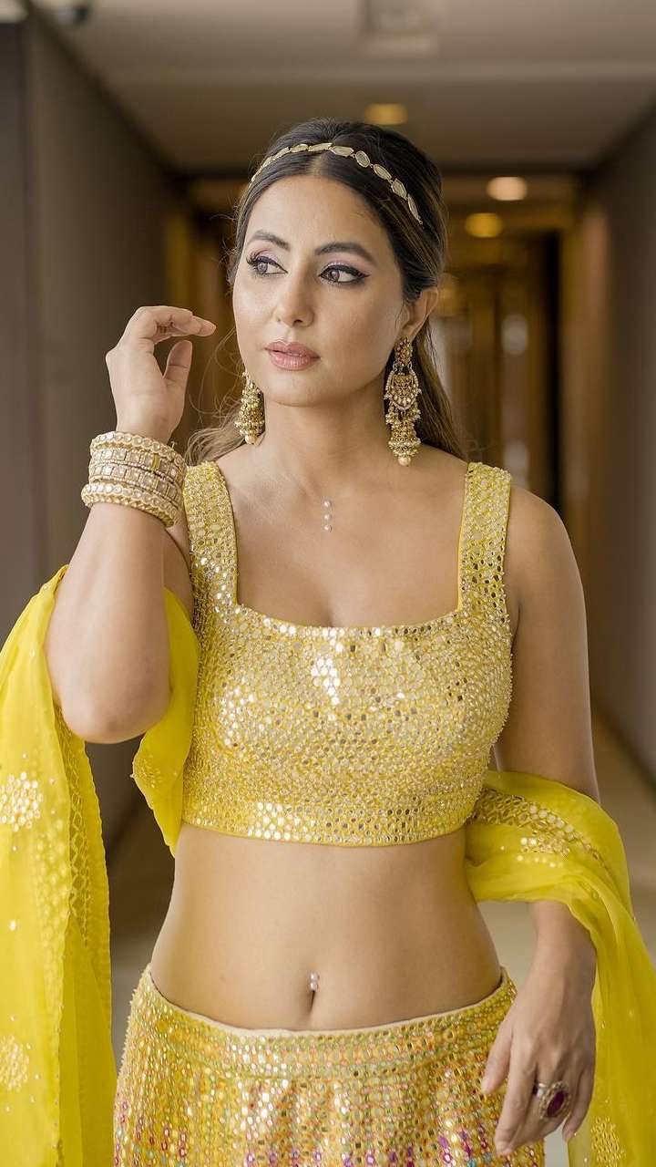 Poshak Chandigarh - Beautiful Simi Chahal wearing an intricate yellow  chikankaari lehenga . . Photography: Deepika's Deep Clicks MUA: Shahid Naar  Professional Makeup Artist | Facebook