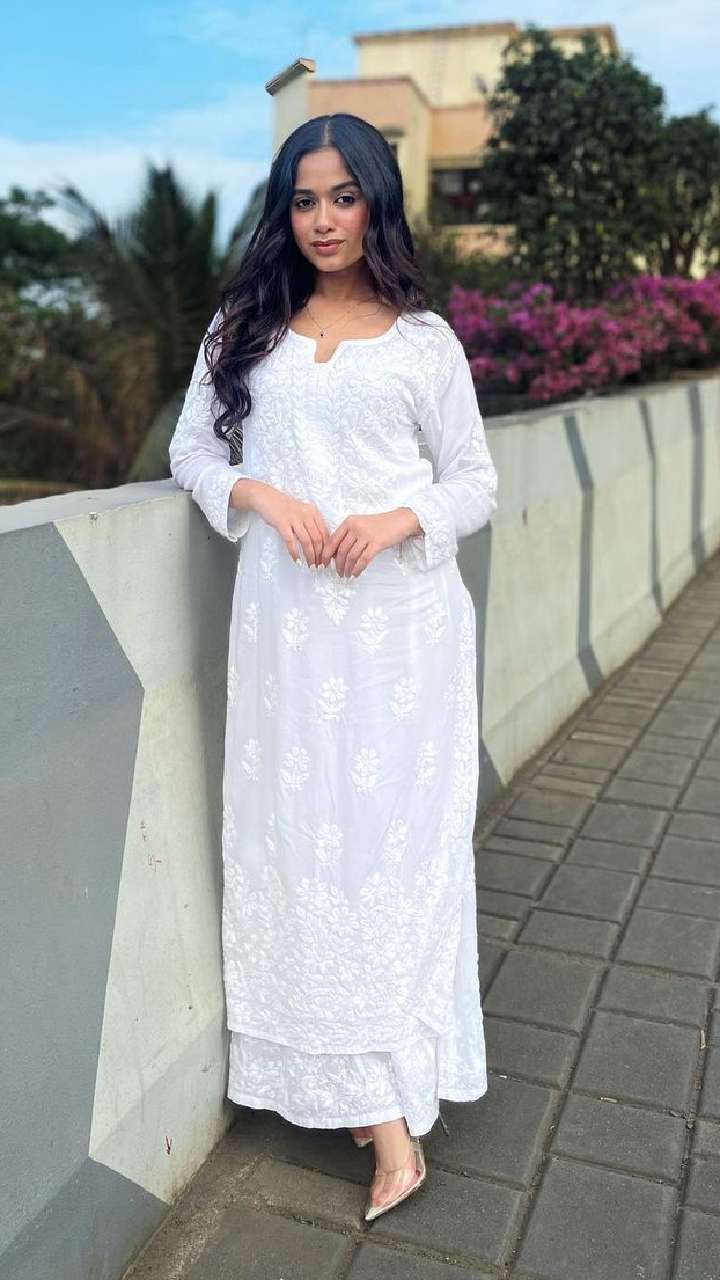 Jannat Zubair s White Outfit Collection Dresses For Women