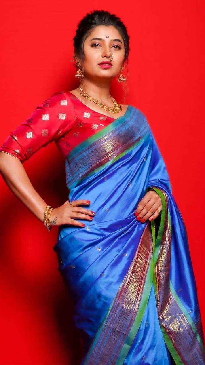 Pin by Nauvari Kashta Saree on Nauvari Saree | Nauvari saree, Beautiful  bollywood actress, Beautiful indian actress