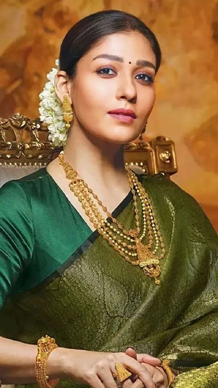 Jawan Actress Nayanthara's Easy & Trendy Hairstyles For Sarees | Jawan