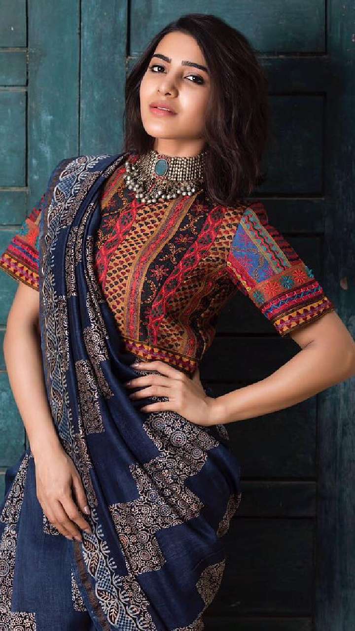 What are some of the best pictures of Samantha Ruth Prabhu in a saree? -  Quora