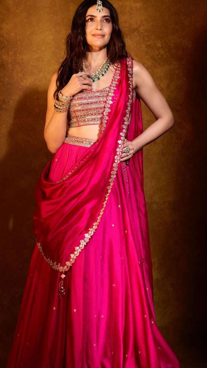 Buy Karishma Kapoor's Designer Saree, Lehenga, Dresses 2024