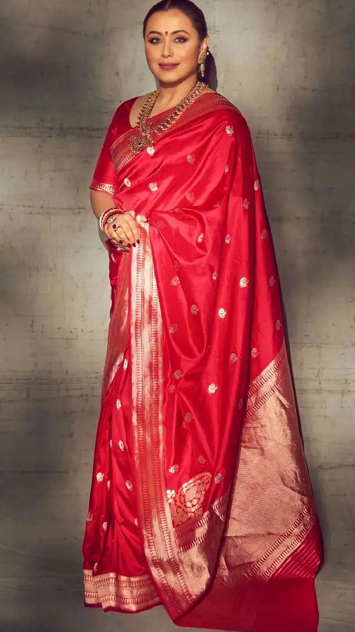 Rani Mukerji's best saree looks! | mirchiplus