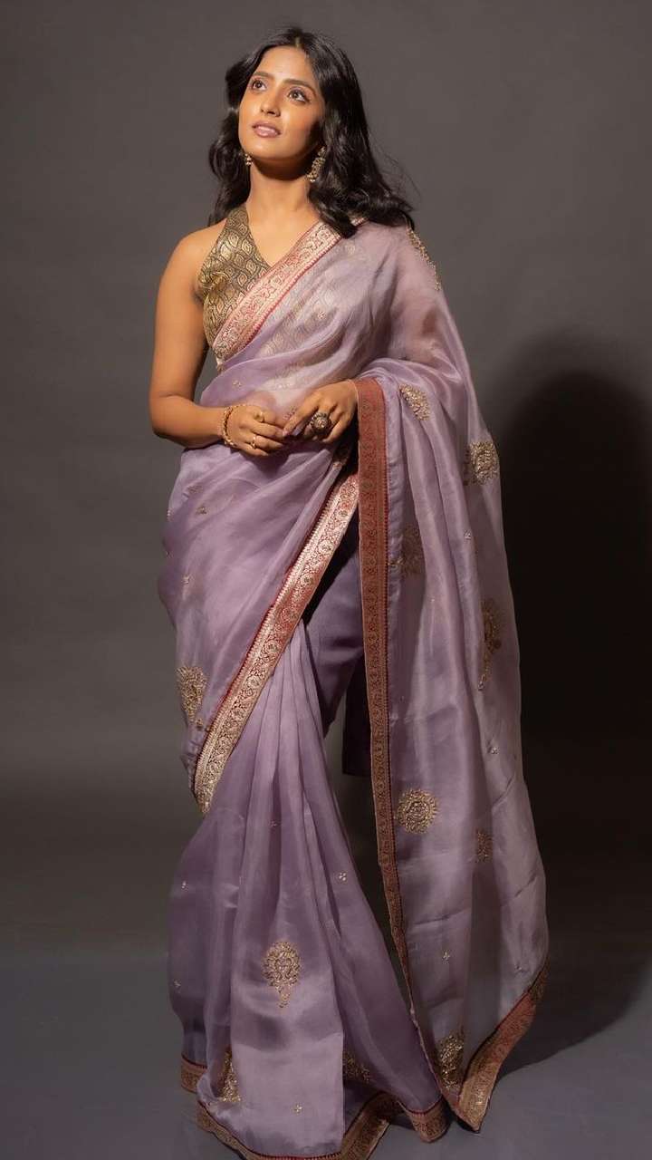 Buy jasmin fashion Embellished Bollywood Lycra Blend Pink Sarees Online @  Best Price In India | Flipkart.com