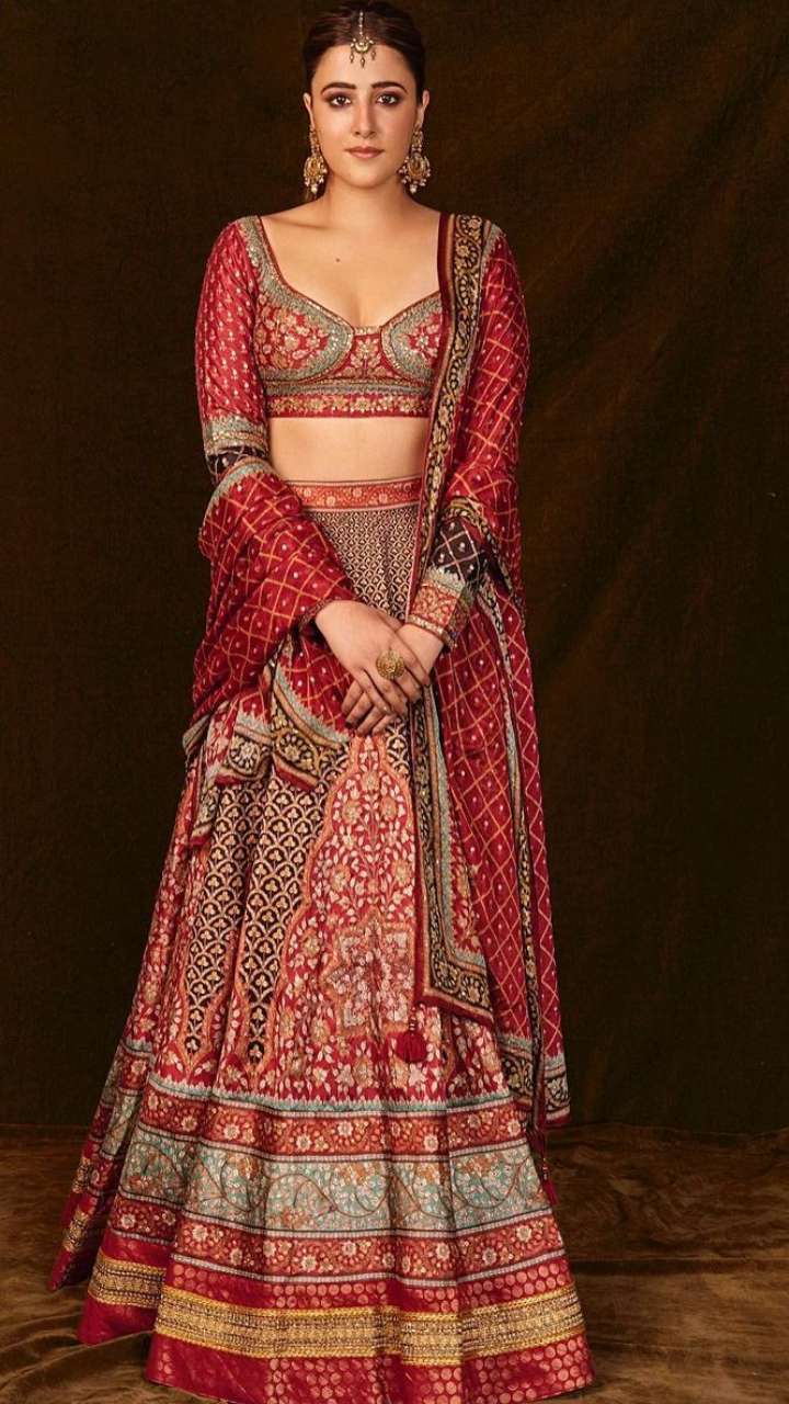 Sabyasachi Inspired Dark Burgundy Bridal Lehenga | Indian bridal outfits,  Indian bridal lehenga, Indian bridal dress