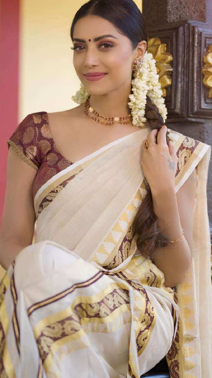 Trendy Kerala Saree Blouse Designs | Onam & Vishu