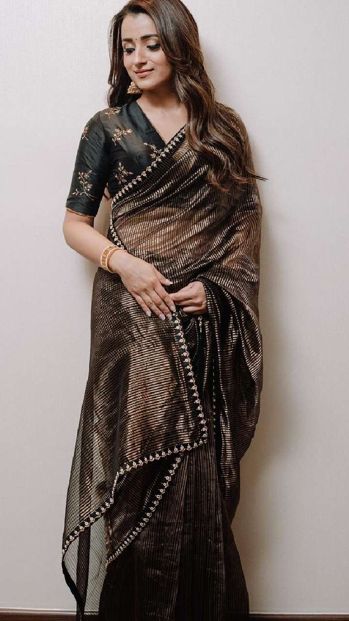 Trisha Krishnan's drool-worthy saree collection