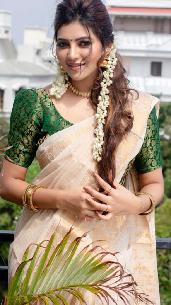 Kerala Piravi: TV beauties who ace the Kerala Saree look | Times of India