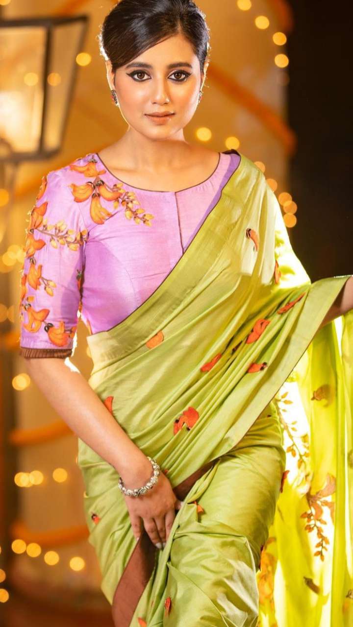 Bengal Handloom Pure Linen Jamdani Saree in Sky Blue : SPN7113
