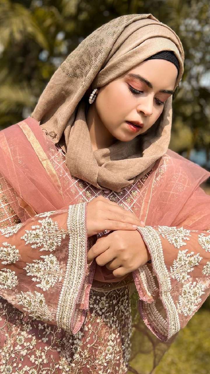 unique hijab style