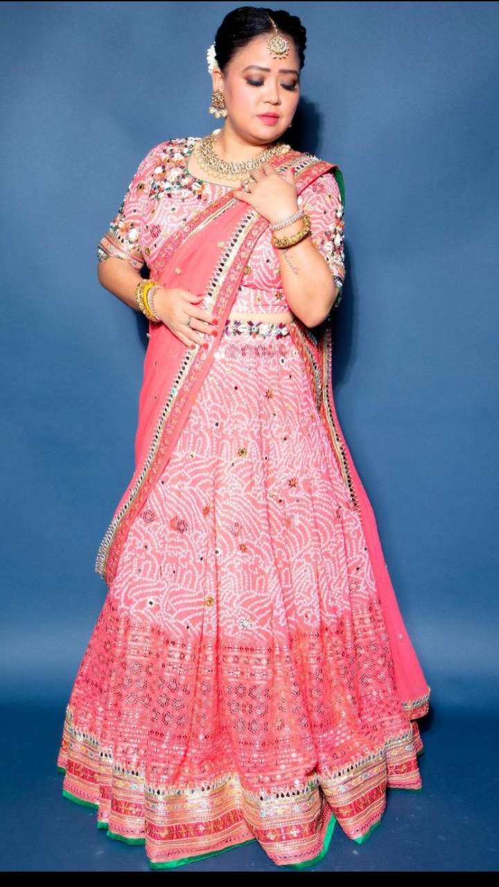 6 Stunning Lehengas Ft Bharti Singh For Plus Size Woman 6055