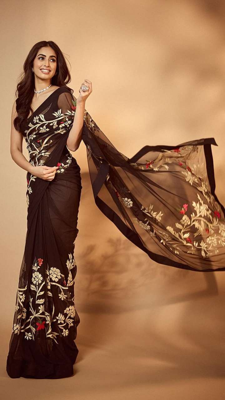 Sini Shetty Inspired Trendy Sarees For A Fancy Party Look