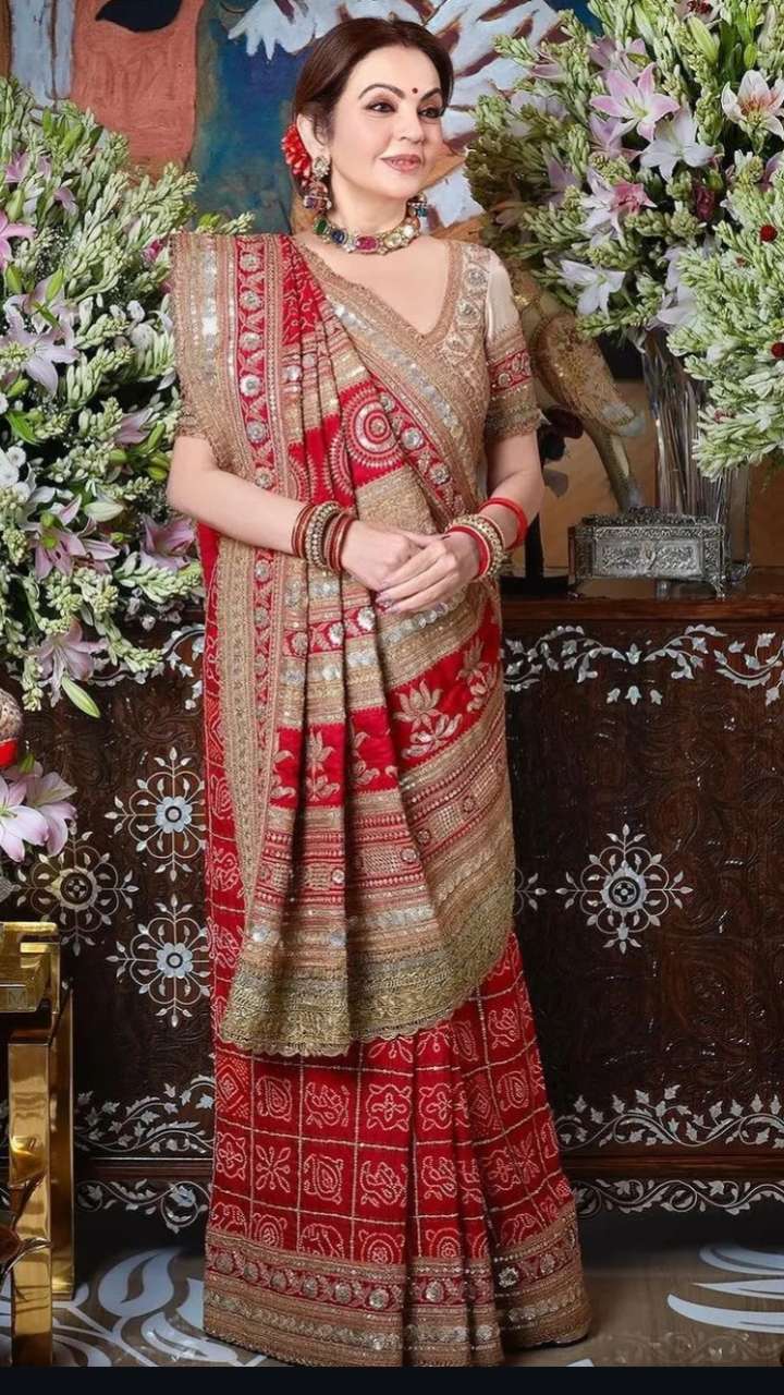 5 Iconic Saree Draping Styles Inspired By Nita Ambani